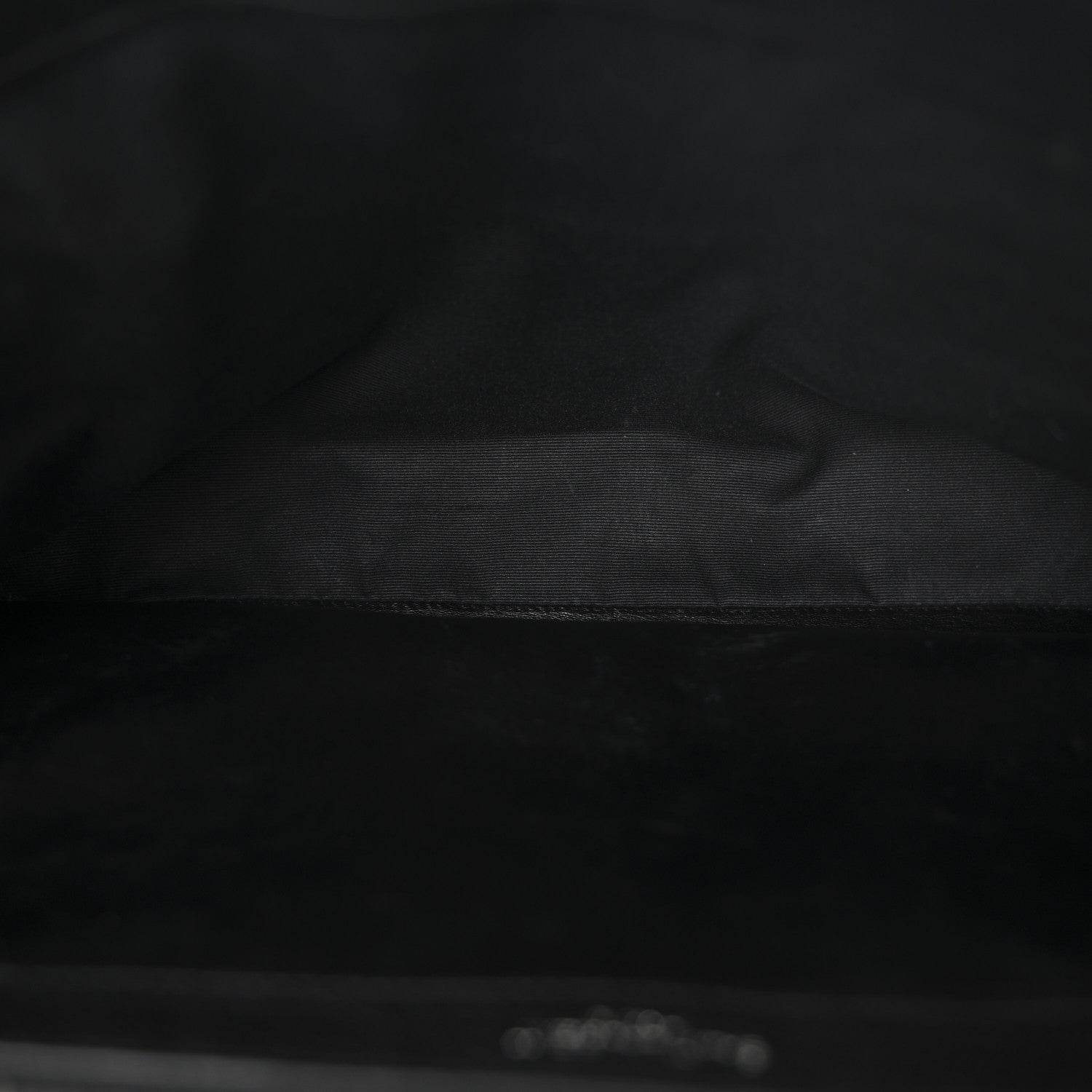 Saint Laurent Sheepskin Matelasse Chevron Monogram Large College Satchel Black 7 of 11