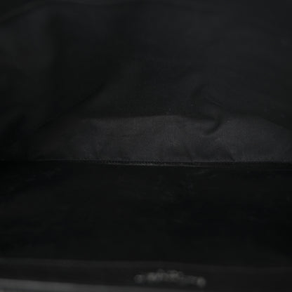 Saint Laurent Sheepskin Matelasse Chevron Monogram Large College Satchel Black 7 of 11