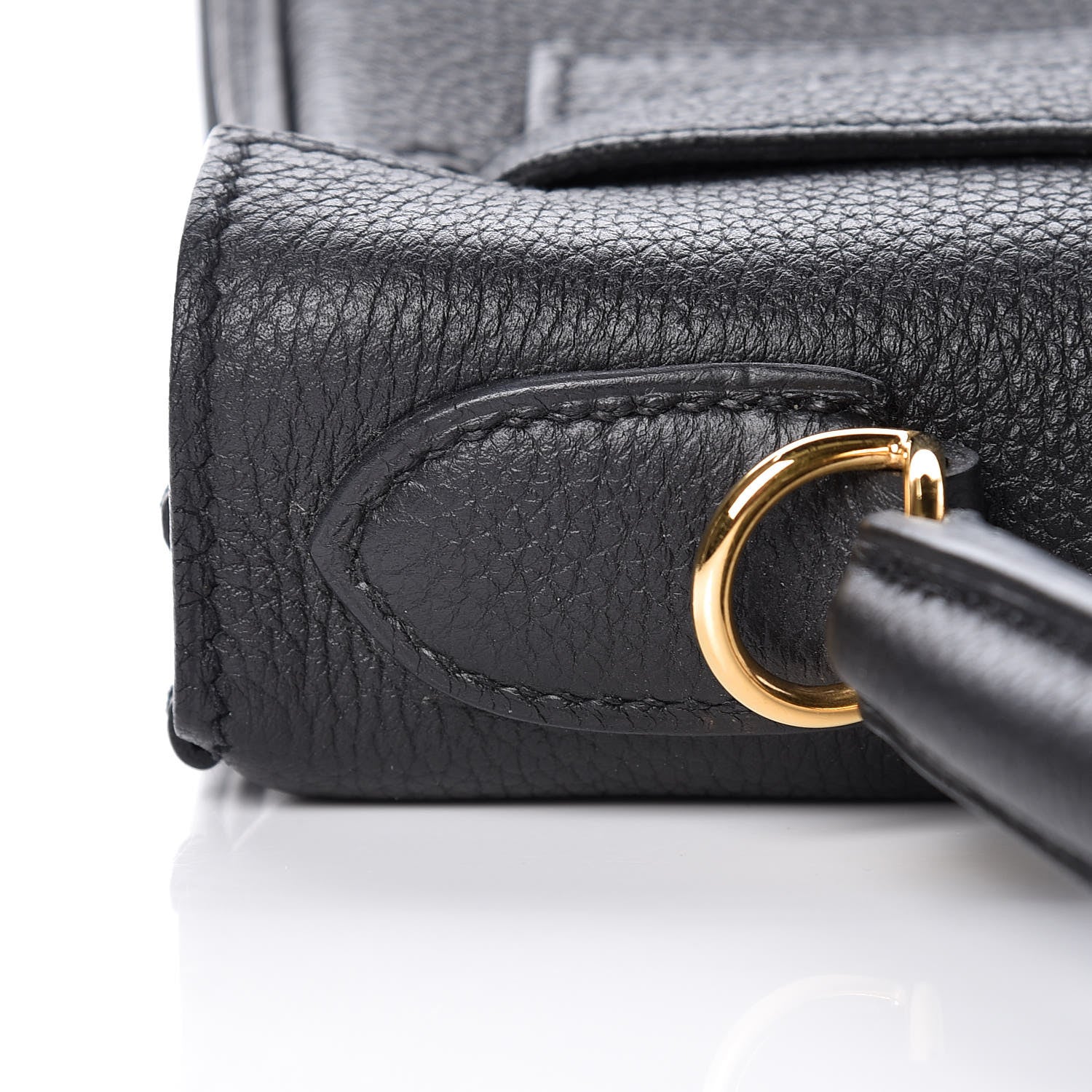 Hermes Togo Kelly Retourne 28 Black 9 of 43