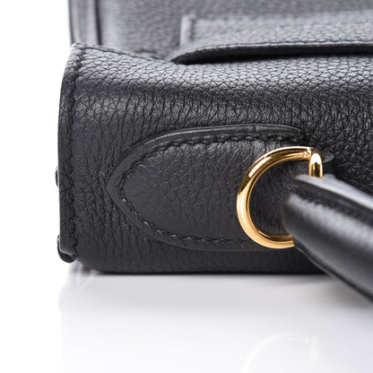 Hermes Togo Kelly Retourne 28 Black 9 of 43