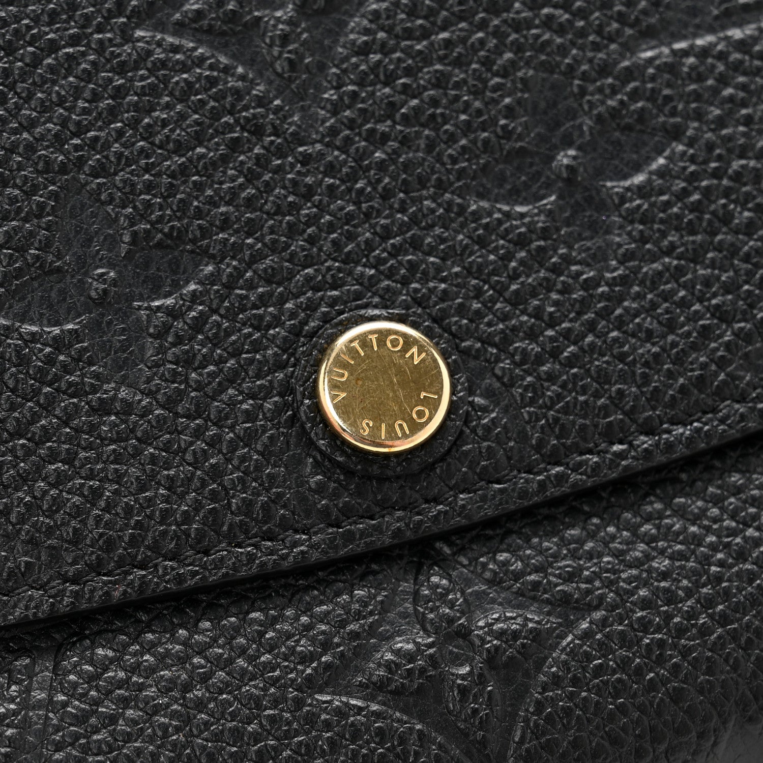 Louis Vuitton Empreinte Emilie Wallet Black Dune 9 of 9