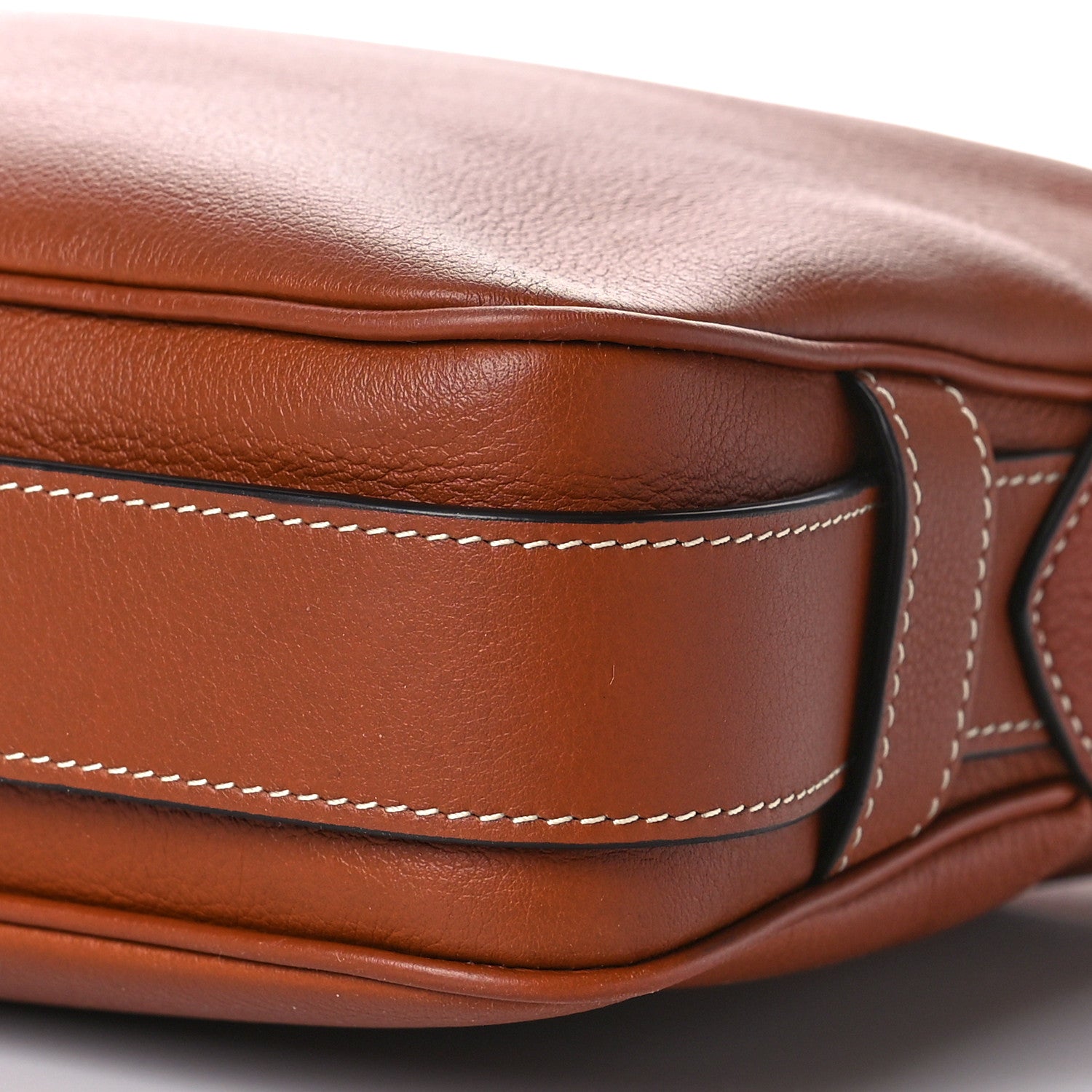Celine Supple Calfskin Medium Romy Shoulder Bag Tan 10 of 10