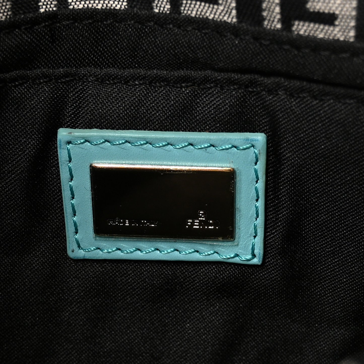 Zucchino Mini Baguette Navy Turquoise