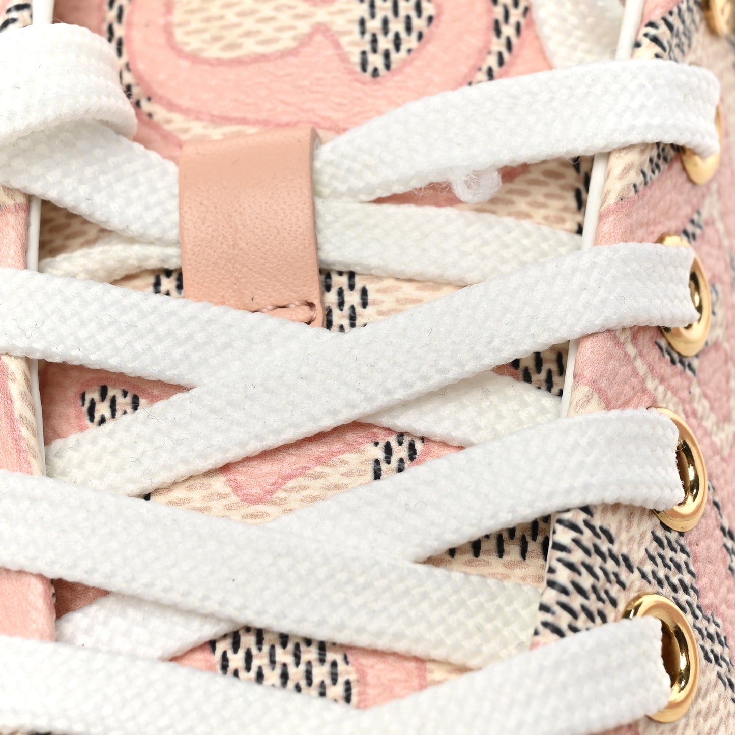 Damier Azur Tahitienne Bora Bora Sneakers 36 Rose Ballerine
