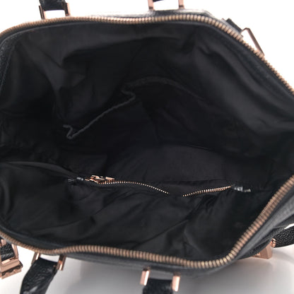 Alexander Wang Pebbled Calfskin Small Emile Soft Black Rose Gold Hardware 4 of 4