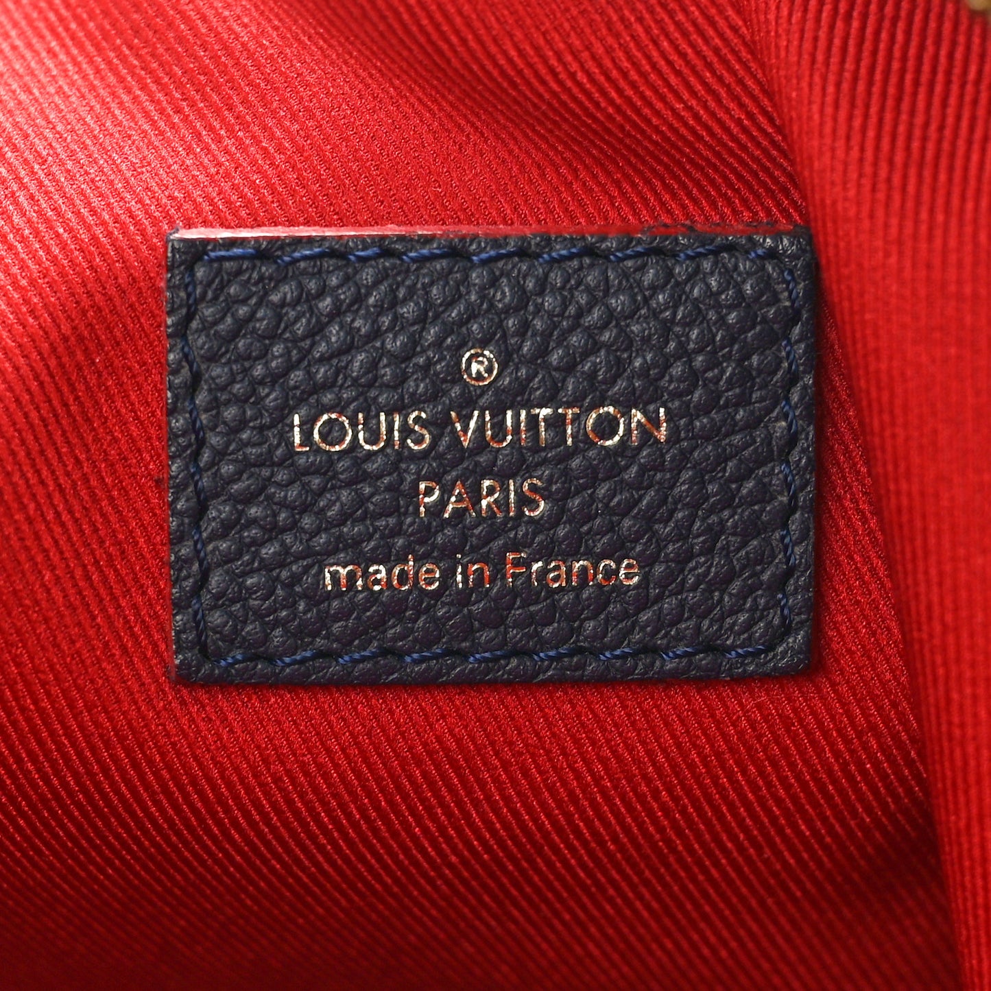 Empreinte Ponthieu PM Marine Rouge