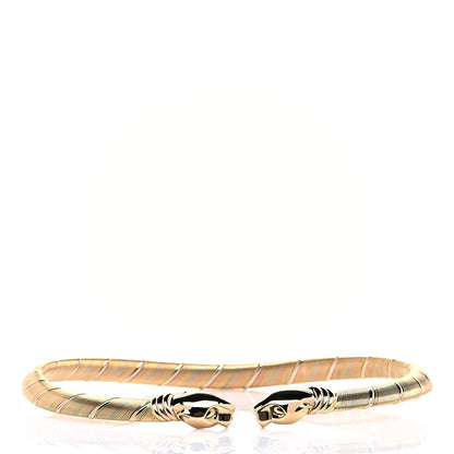 Cartier 18K Pink Yellow White Gold Panthere De Cartier Collar Necklace 4 of 10
