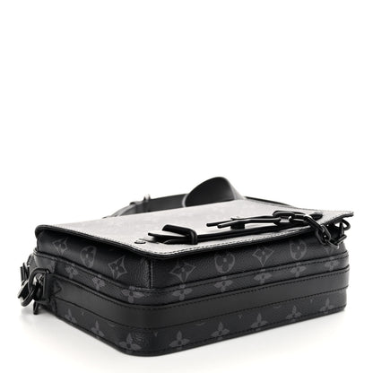 Louis Vuitton Monogram Eclipse Steamer Messenger 4 of 10