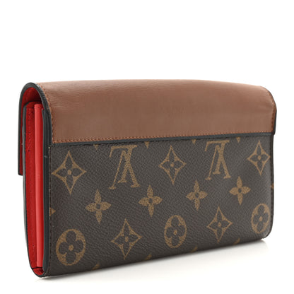 Louis Vuitton Monogram Sarah Tuileries Wallet Marron 3 of 12
