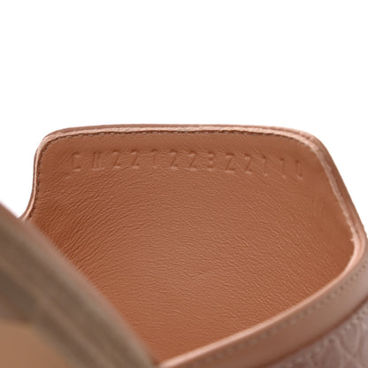 Hermes Calfskin Alligator Womens Elixir Sandals 38 Beige Macrame 8 of 9