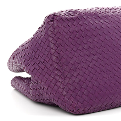 Bottega Veneta Nappa Intrecciato Large Cesta Tote Eggplant Eggplant 9 of 11