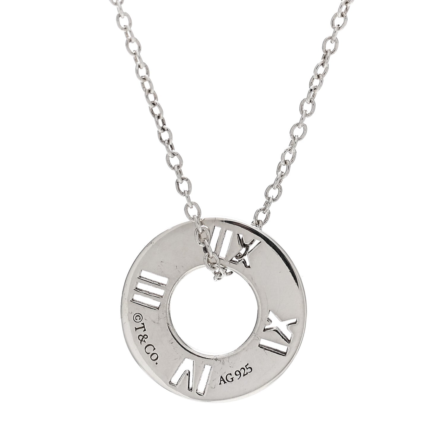 Sterling Silver Atlas Pendant Necklace