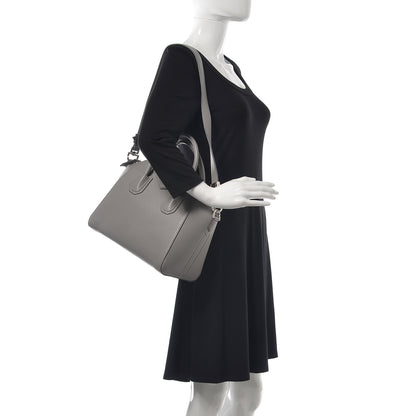 Givenchy Sugar Goatskin Small Antigona Pearl Grey 2 of 9