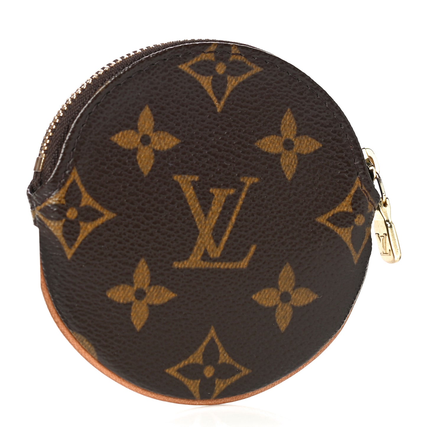 Monogram Round Coin Purse