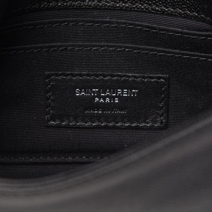Saint Laurent Grain De Poudre Monogram Toy West Hollywood Fold-Over Bag Black 8 of 10