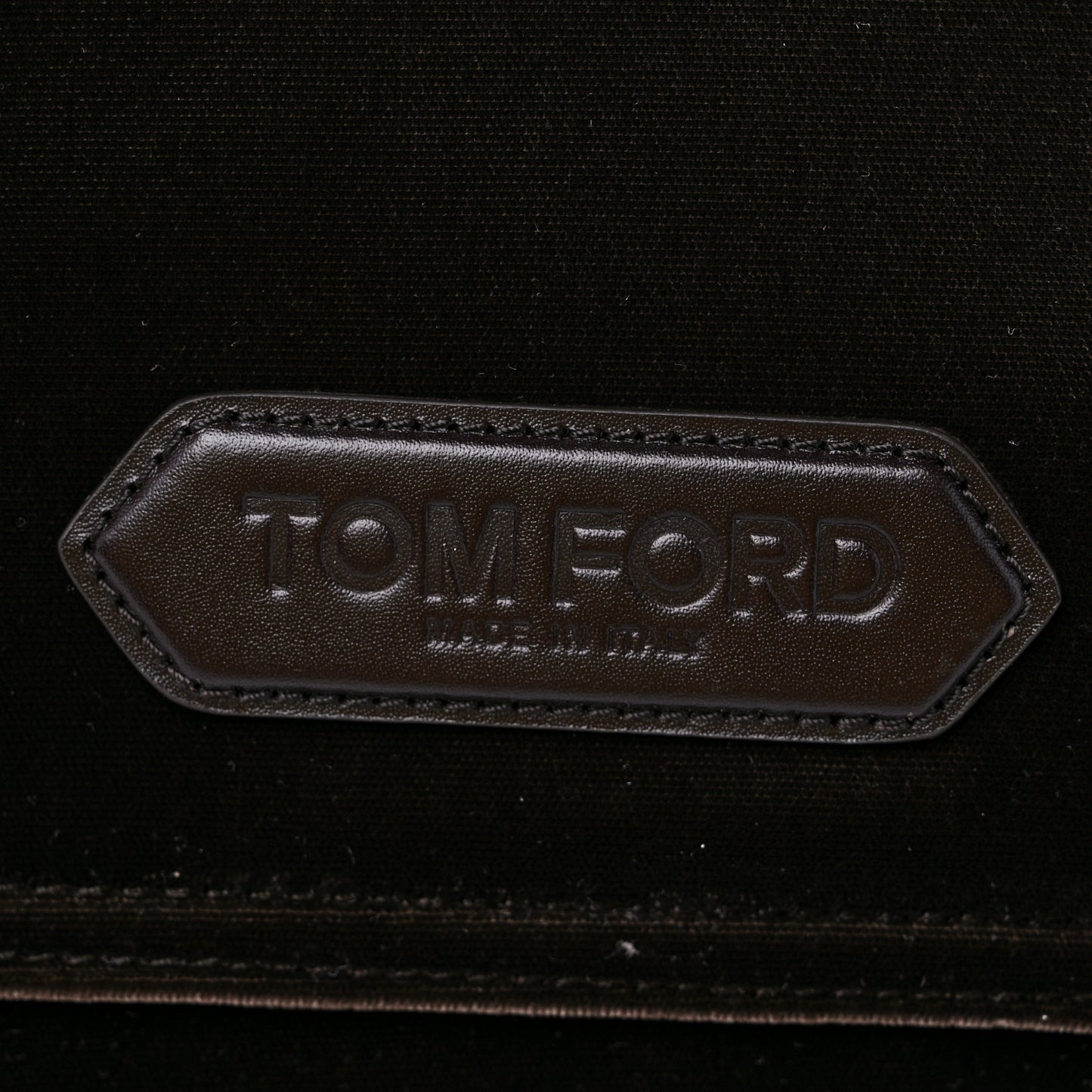 Velvet Calfskin Tote Bag Black