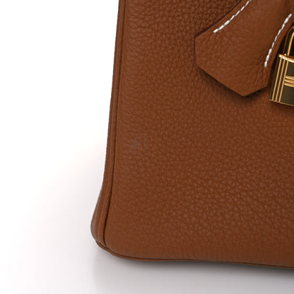 Hermes Togo Birkin 25 Gold 11 of 11