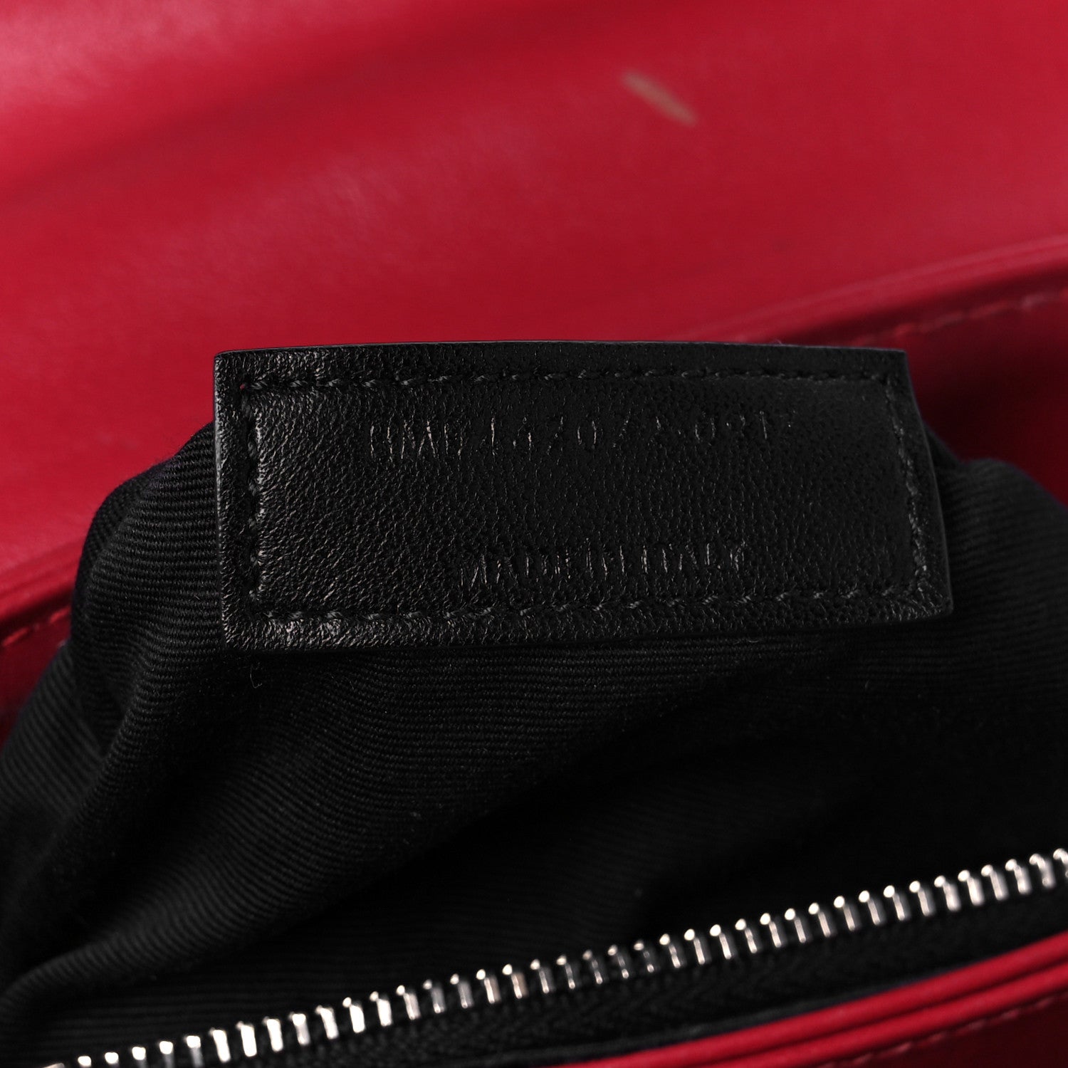 Saint Laurent Calfskin Y Quilted Monogram Toy Loulou Crossbody Bag New Lipstick 8 of 14