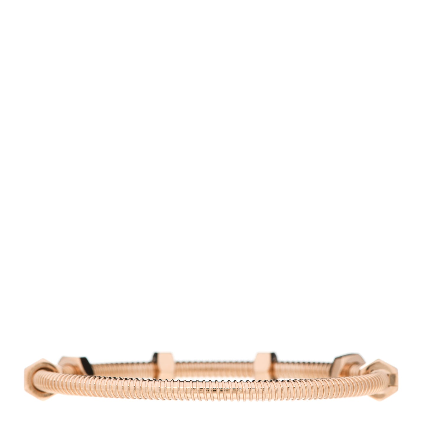 18K Pink Gold Ecrou de Cartier Bracelet 15