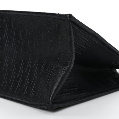 Christian Dior Oblique Calfskin Embossed Large Book Tote Black 9 of 9