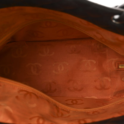Chanel Calfskin Quilted Large Cambon Tote Brown 5 of 14