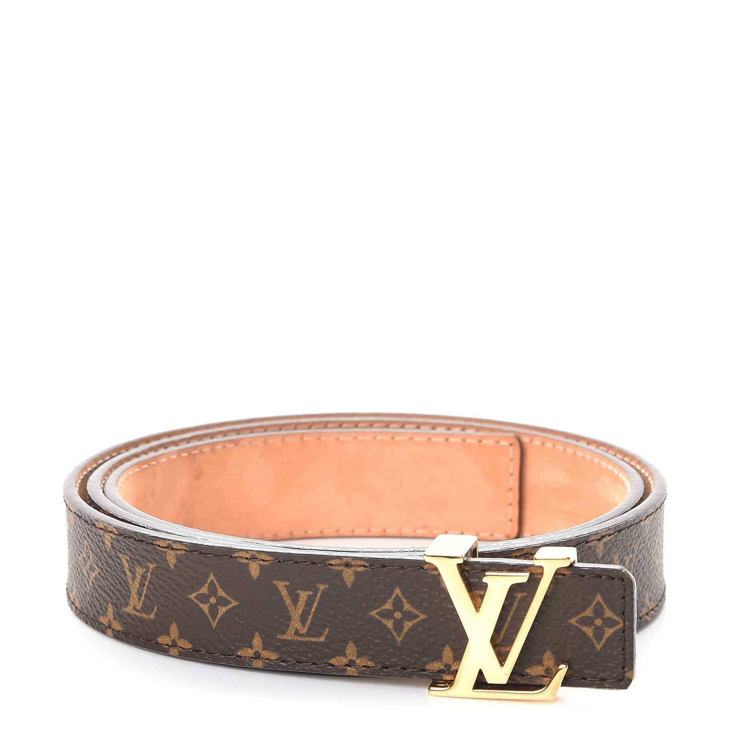 Monogram 25mm LV Initiales Belt 85 34