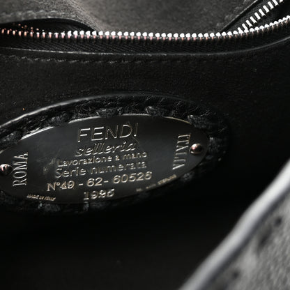Fendi Cuoio Romano Selleria Baguette Black 5 of 9