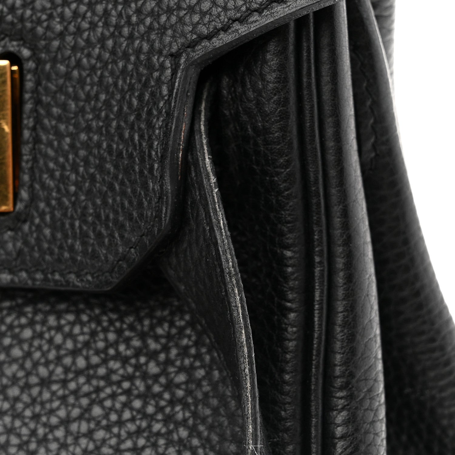 Hermes Taurillon Clemence Birkin 30 Black 12 of 16