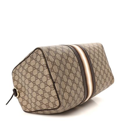 Gucci GG Plus Monogram Web Medium Joy Boston Dark Brown 4 of 11