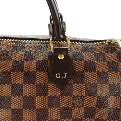 Louis Vuitton Damier Ebene Speedy 30 6 of 8