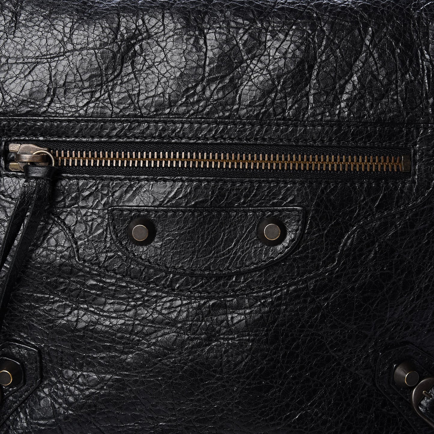 Agneau Classic Hardware Neo Folk Messenger Black