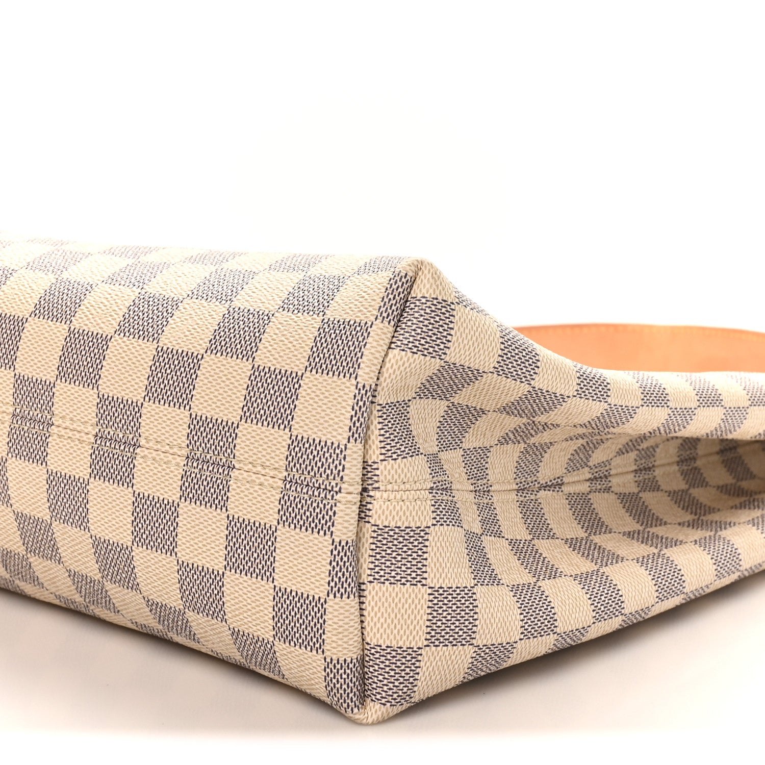 Louis Vuitton Damier Azur Graceful MM Rose Ballerine 9 of 9