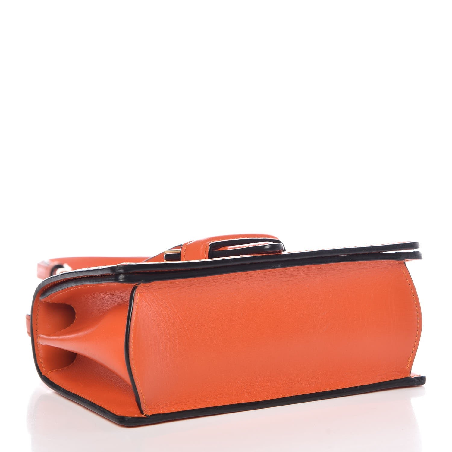 Loewe Calfskin Small Barcelona Shoulder Bag Orange 4 of 9