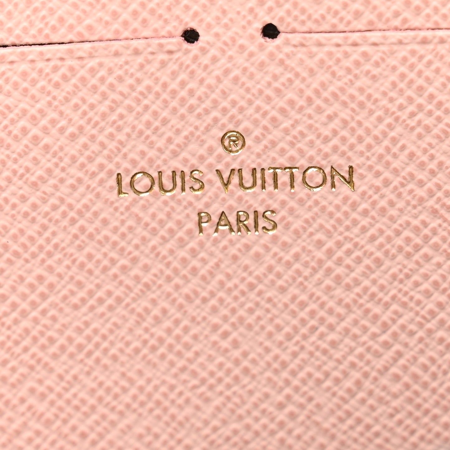 Monogram Clemence Wallet Rose Ballerine