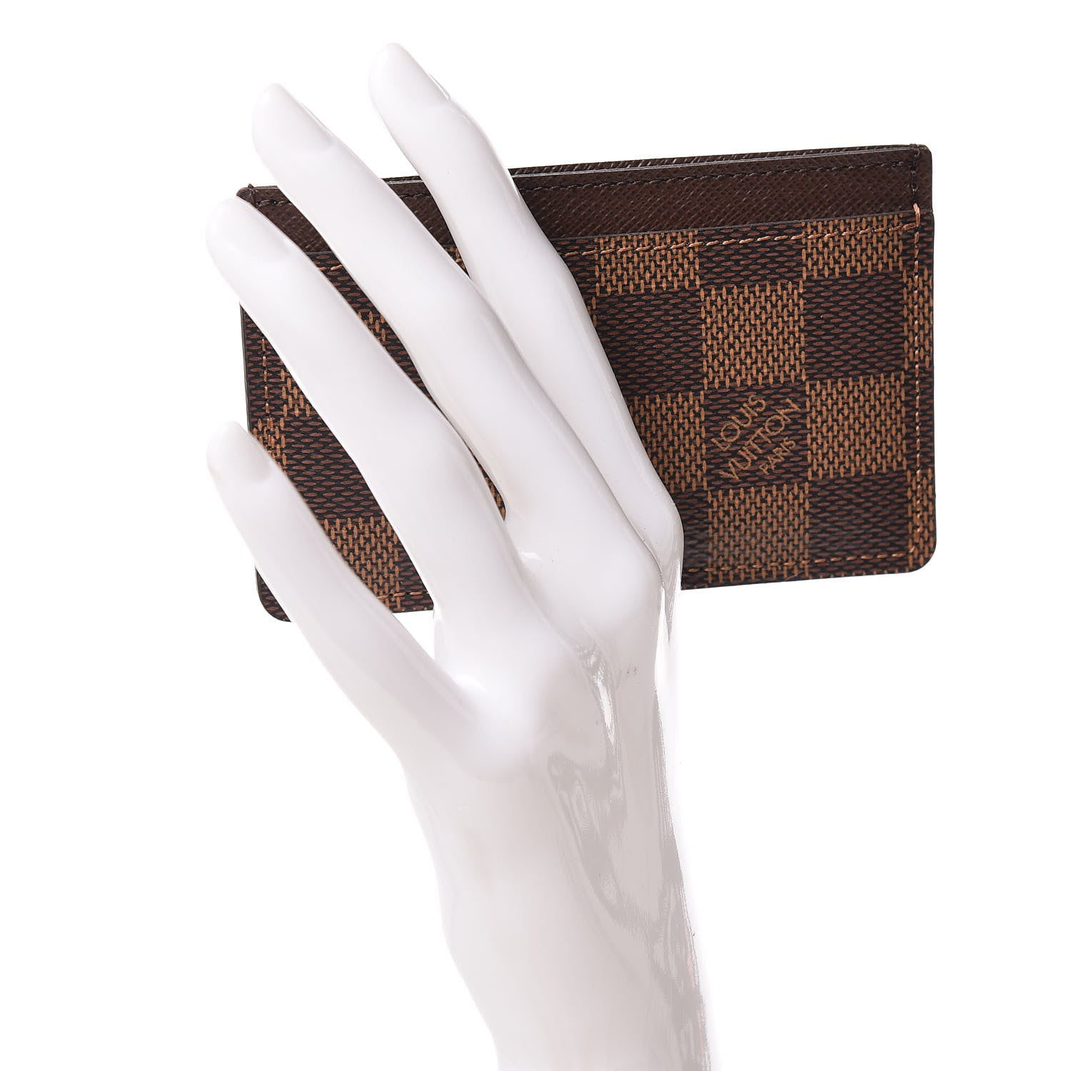 Louis Vuitton Damier Ebene Card Holder 2 of 6