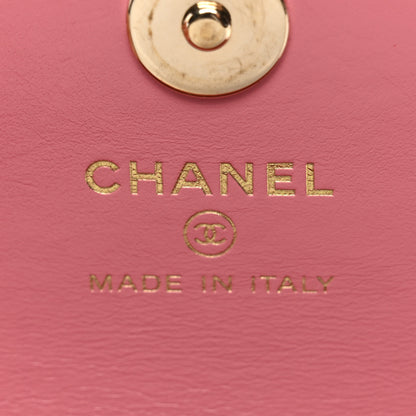 Chanel Tweed Quilted Flap Chain Waist Bag Pink 6 of 11