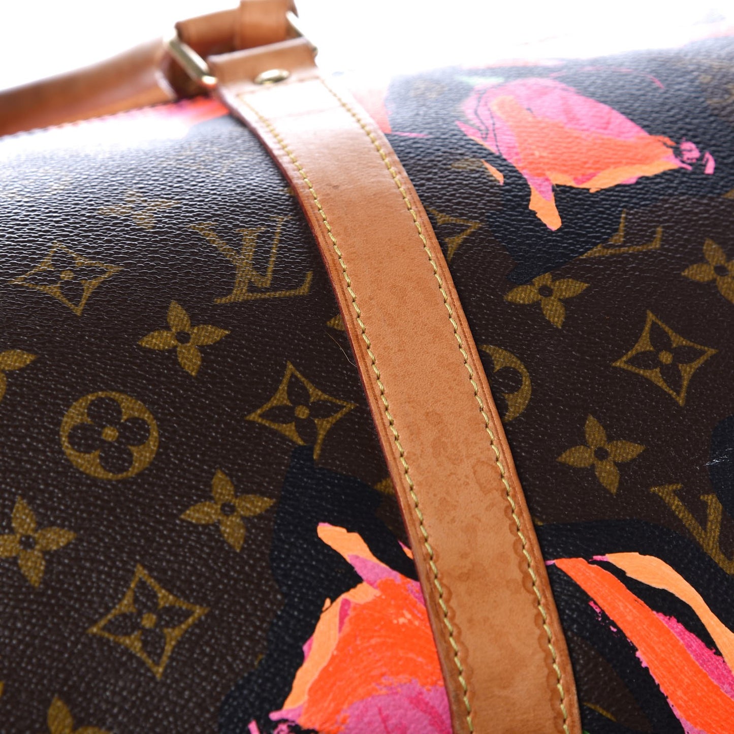 Monogram Roses Keepall 50