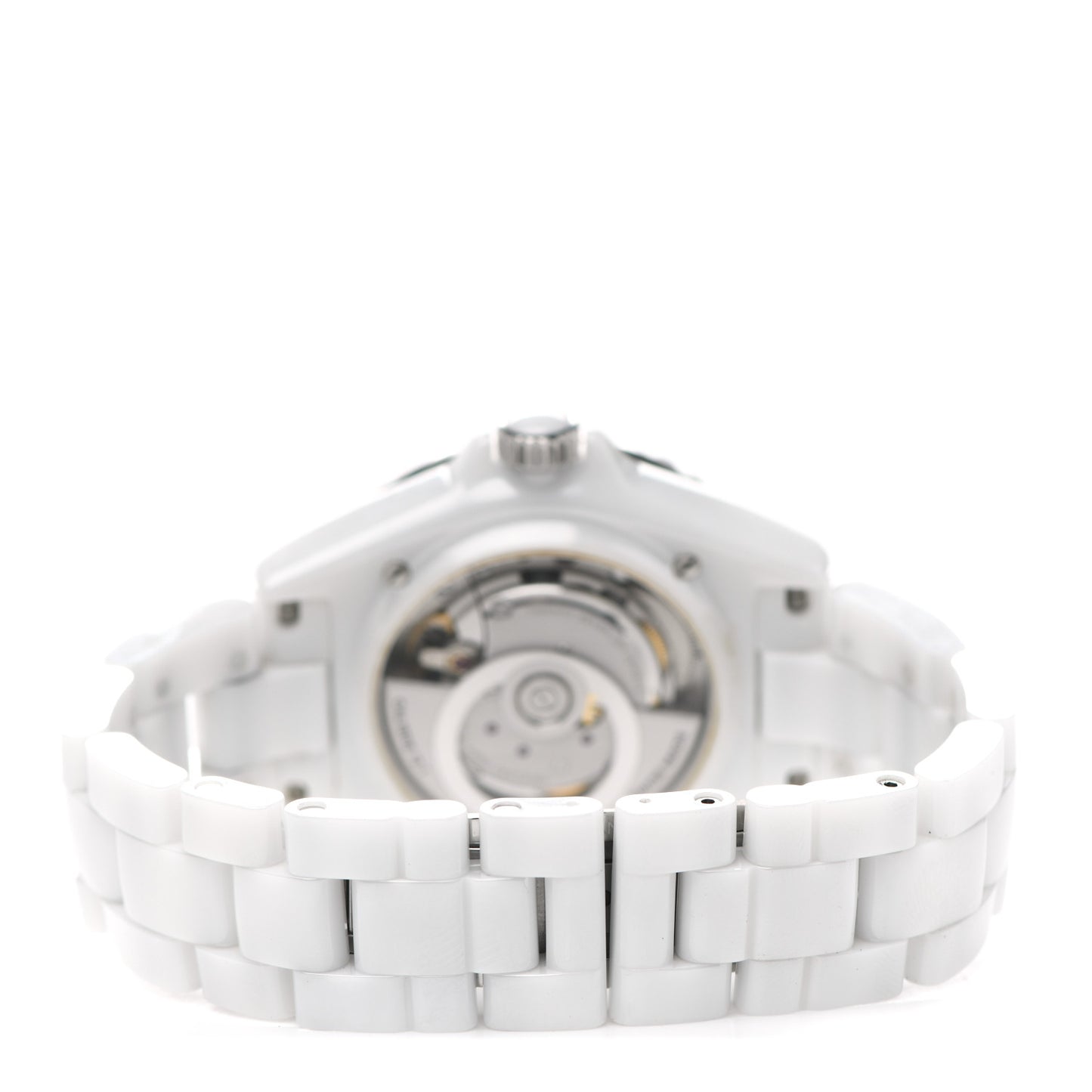 Stainless Steel Ceramic 38mm J12 Automatic Watch White