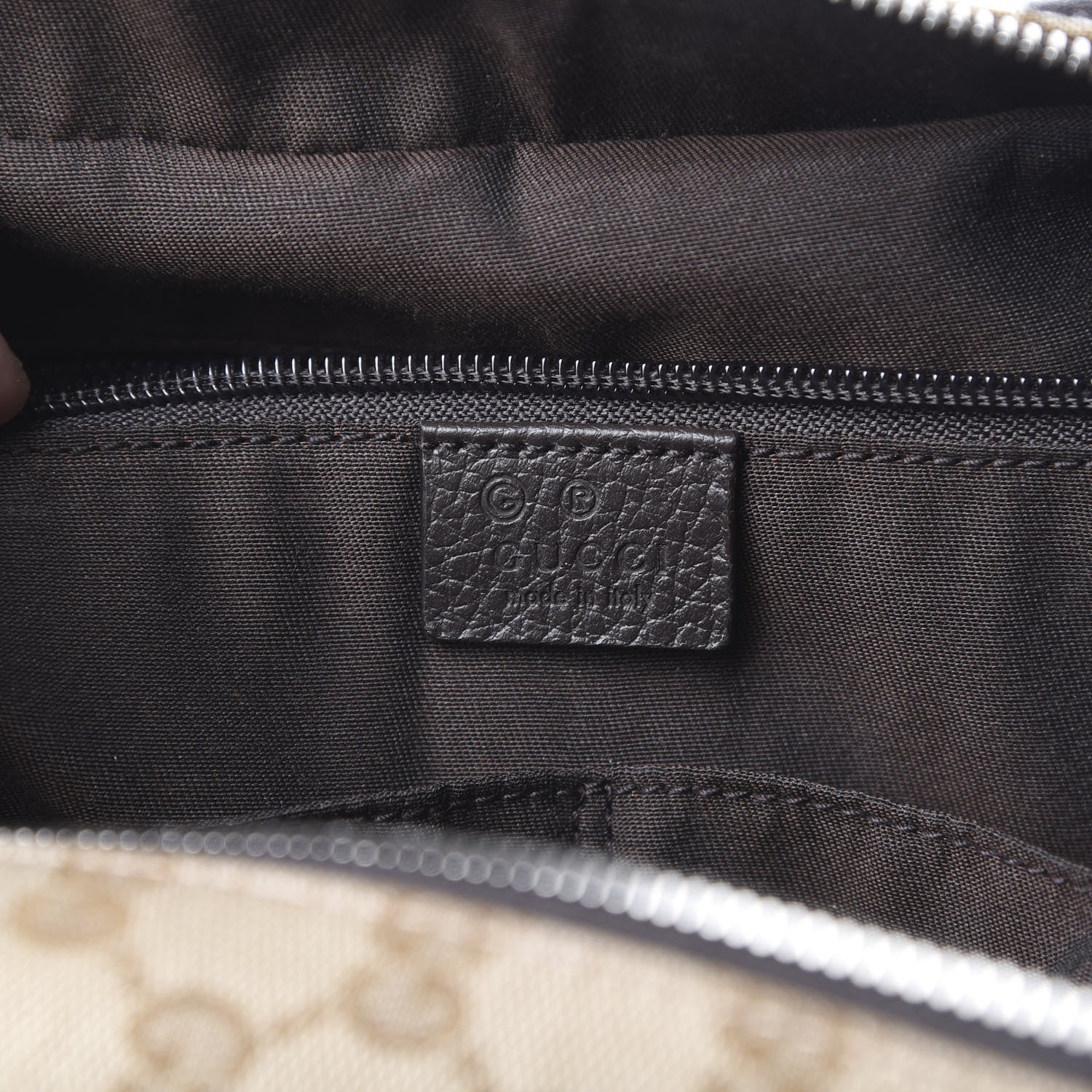 Gucci Monogram Briefcase Dark Brown 6 of 10