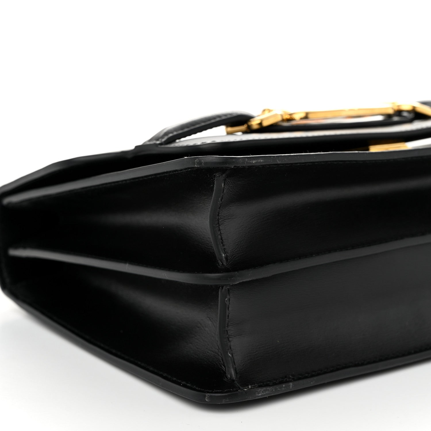 Tom Ford Palmellato Calfskin Medium Whitney Top Handle Bag Black 8 of 9