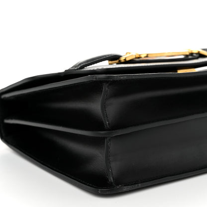 Tom Ford Palmellato Calfskin Medium Whitney Top Handle Bag Black 8 of 9