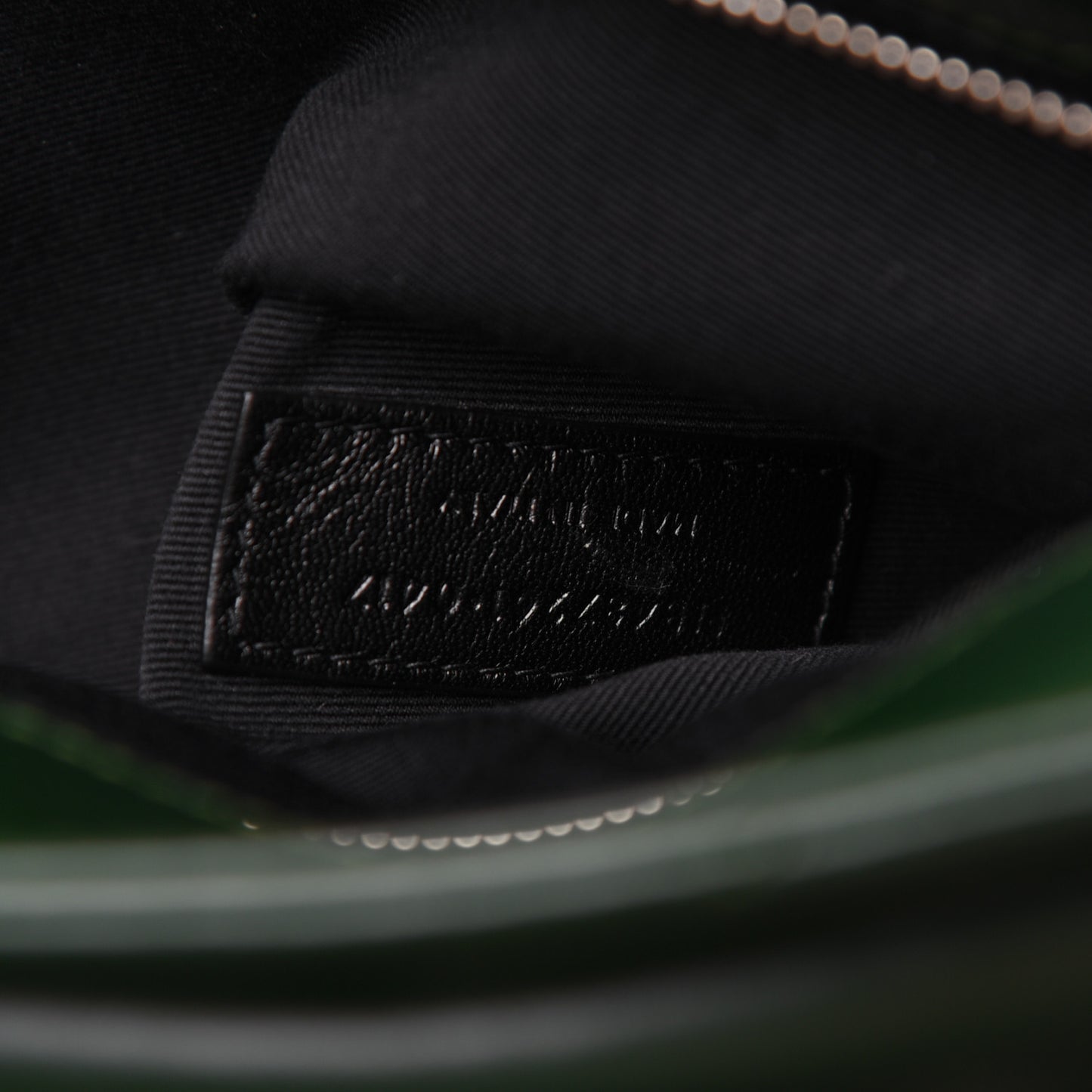 Calfskin Y Quilted Monogram Medium Loulou Chain Satchel Olive