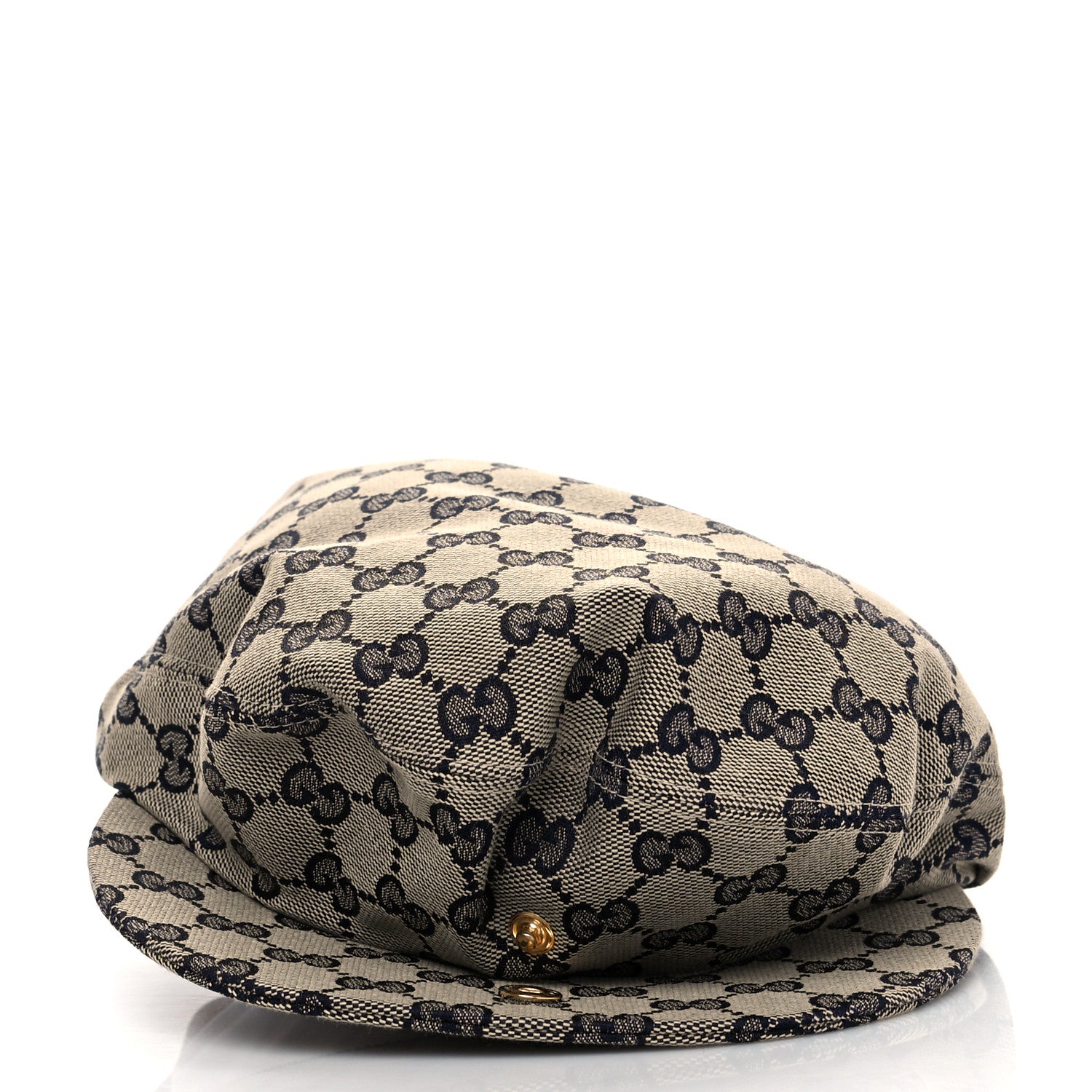 Gucci Monogram Flat Cap S Navy 2 of 9