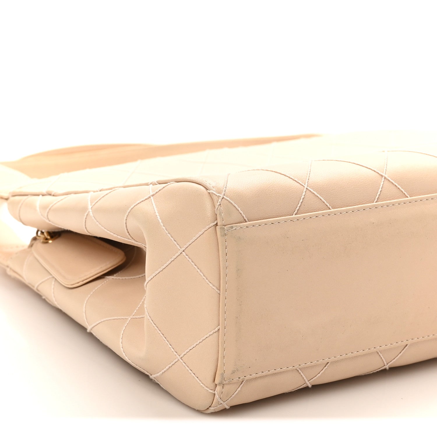 Chanel Calfskin Quilted Small Shopper Pink 9 of 11