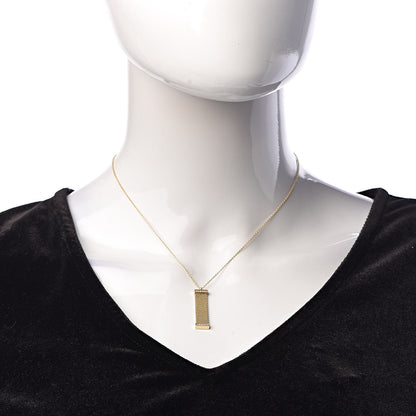 Tiffany 18K Yellow Gold Diamond Somerset Pendant Necklace 2 of 6