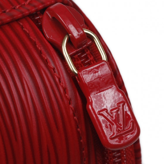 Epi Ecrin Bijoux Jewelry Box Red