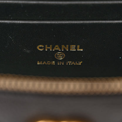 Chanel Caviar Quilted Sweetheart Vanity Case Black 6 of 11