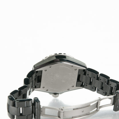 Chanel Stainless Steel Ceramic 38mm J12 Automatic Watch Black 6 of 7