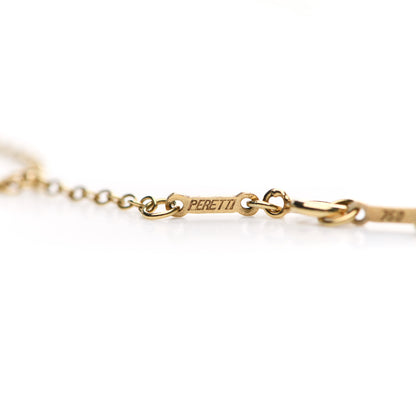 Tiffany 18K Yellow Gold Elsa Peretti Large Open Heart Pendant Necklace 7 of 8