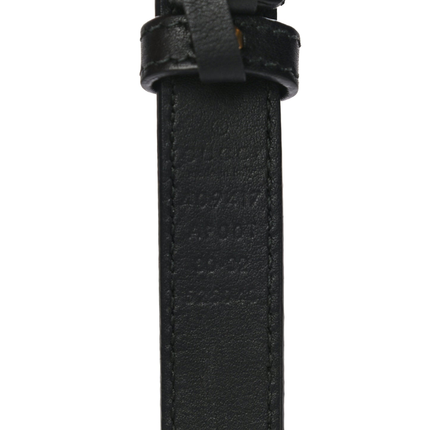 Calfskin Double G 20mm Belt 80 32 Black